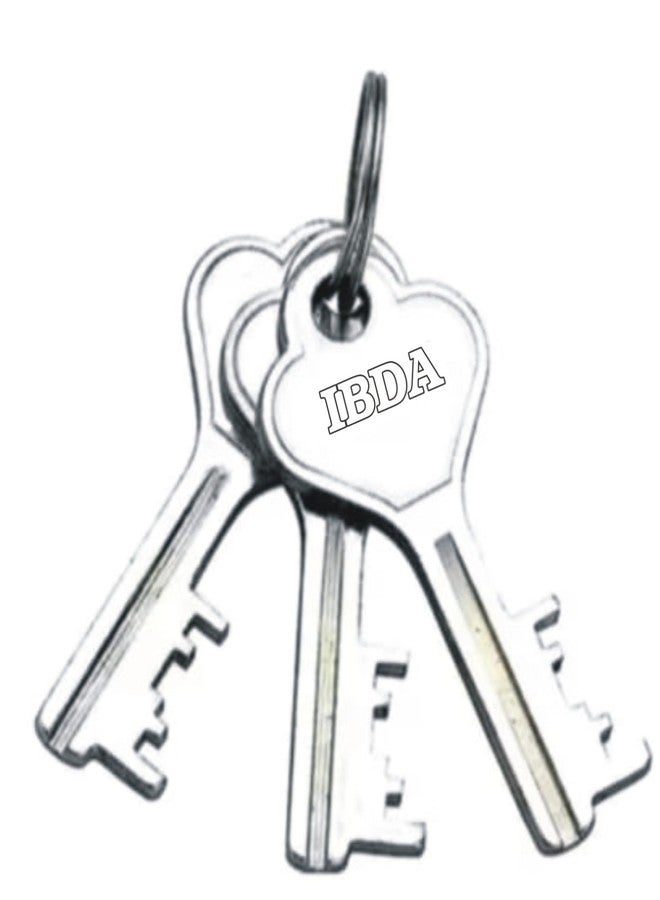 IBDA Small Lock 50mm | Round Lock and Key | Double Locking | 6 Levers' Technology | Rivetless Steel Body Padlock | Lock for Indoor use, Home, gate, Door, kadi, Channel, Chain, Shop, School, Warehouse - Image 3
